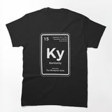 Kentucky Periodic Table Of The Elements Design Shirt