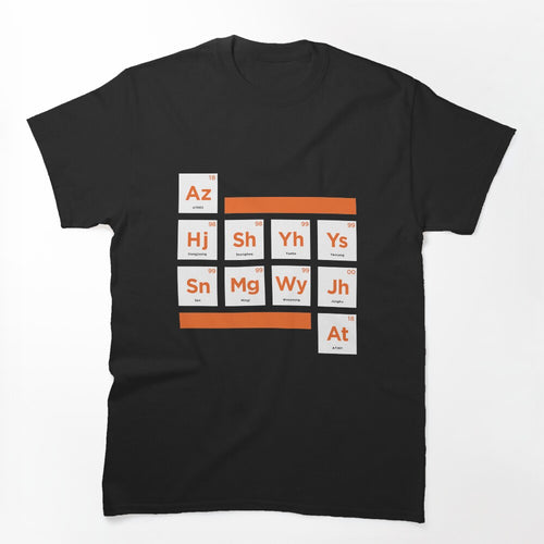 ATEEZ - Periodic Table Shirt