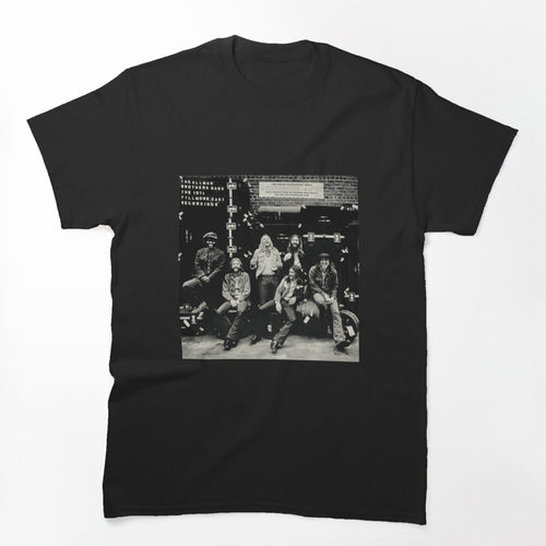 Allman Brothers Band Vintage Street Portrait Design Shirt