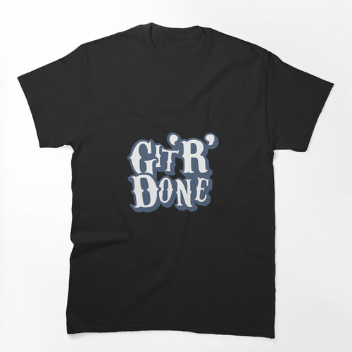 Blue Git R Done Western Shirt