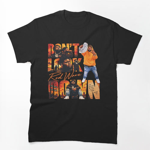 Rod Wave Holding Money Don T Look Down Bootleg Shirt
