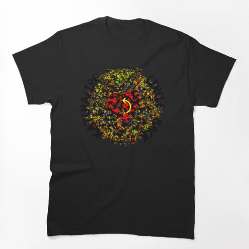 Roots Reggae Black Typography Shirt