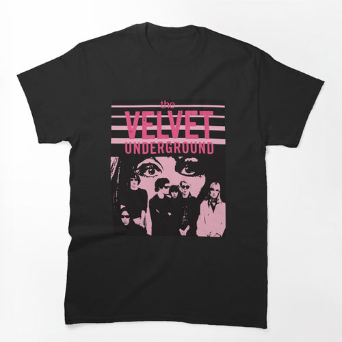 Velvet Underground 70s 1970s Retro Vintage Mask Shirt