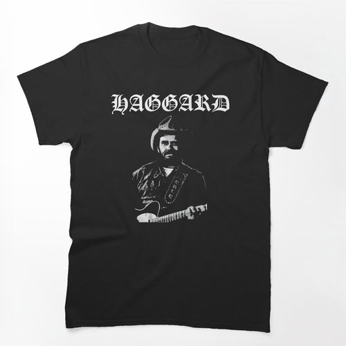 Merle Haggard Metal Design Shirt