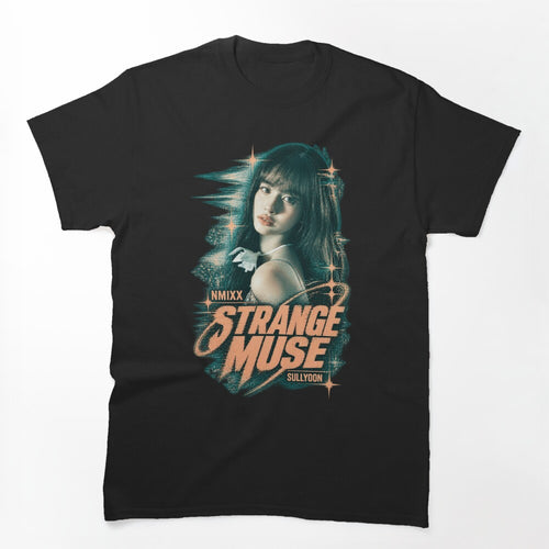 NMIXX Sullyoon Strange Muse Distortion Art Kpop Aesthetic Shirt