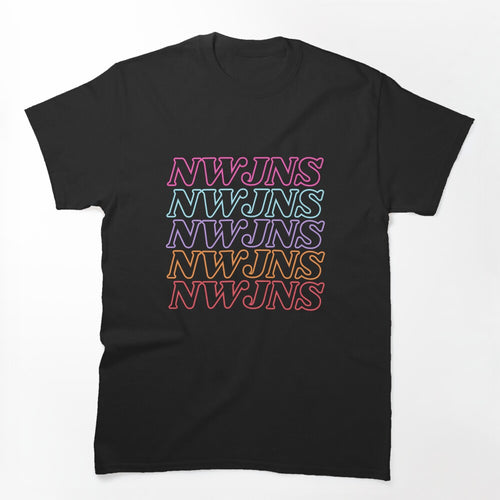 NewJeans NWJNS New Jeans Logo And Mascot Shirt