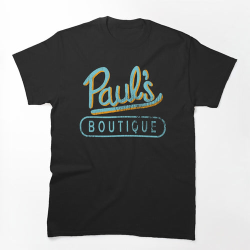 Paul's Boutique New York Graffiti Typography Shirt
