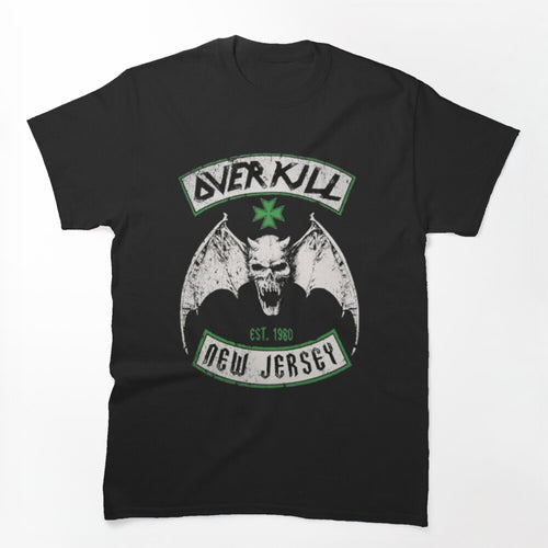 THRASH METAL OVERKILL NEW JERSEY AMERICA Shirt