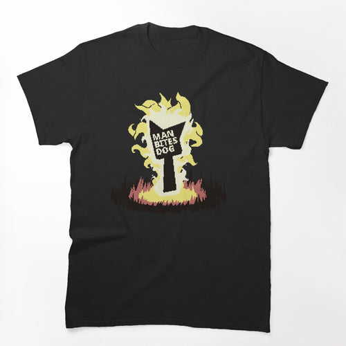Femtanyl Burning Man Bites Dog Shirt