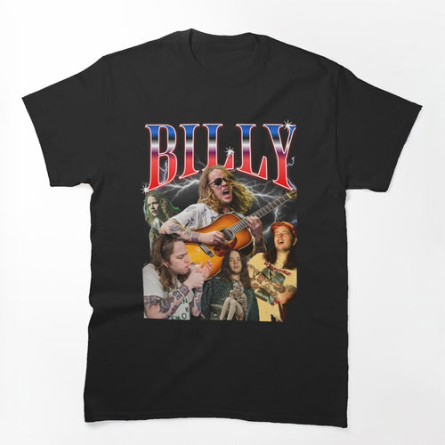 Billy 90s Metal Thunder Rock And Roll Shirt