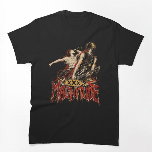 Magnitude XXX Vintage Hardcore Punk Rock Band Style Shirt