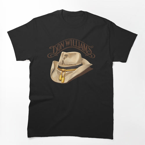 Don Williams Cowboy Hat - Country Music Icon Shirt