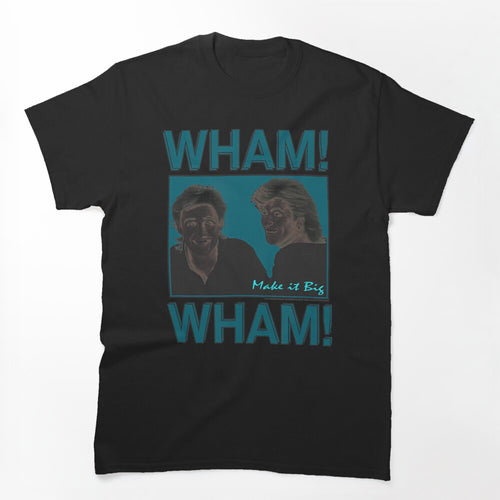 Pop Music Duo Blue Frame Make It Big Typography Shirt