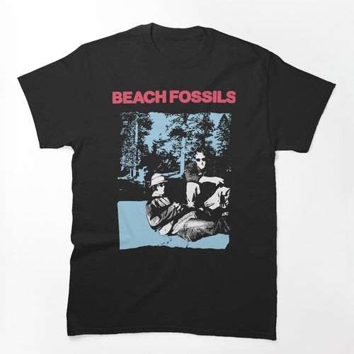 Blue Silhouette Indie Pop Music Band Shirt