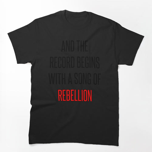 Belt Lyrics Shirt