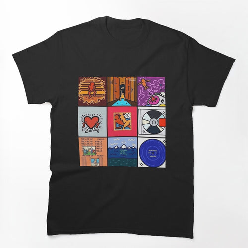 Kanye Album Collage Shirt