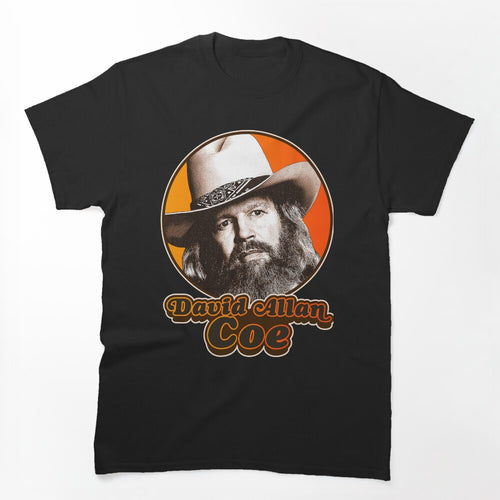 Retro David Allan Coe Tribute Shirt