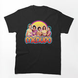 Menudo Yellow Purple Distressed Shirt
