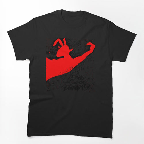 New Wave Red Silhouette WIth Scratch Shirt