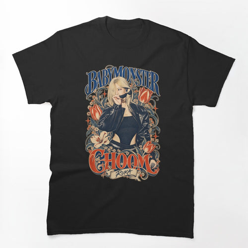 Vintage Scroll BABYMONSTER Ruka Performance For Monstiez Shirt