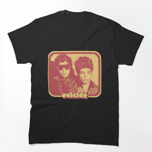 Suicide Retro Fan Art Design Shirt