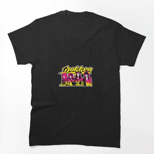 Dokken 80s Glam Metal Band Shirt