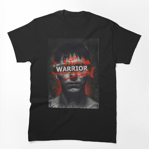 Warrior Portrait Grunge Streetwear Theme Shirt