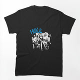 Retro Silhouette Noise Rock Band Shirt