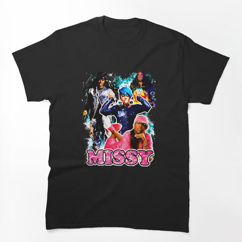 Vintage Inspired Missy Elliott Hip Hop Rap Shirt