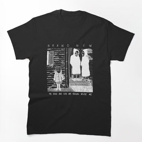 The Devil And God Are Raging Inside Me White Vr - Fanartwork Shirt