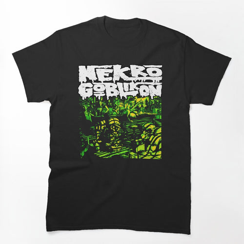 White Typography Band Metal Music Shirt