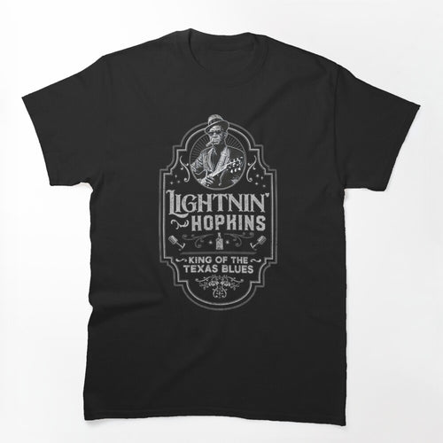 Lightnin Hopkins - King Of Texas Blues - Tribute Shirt