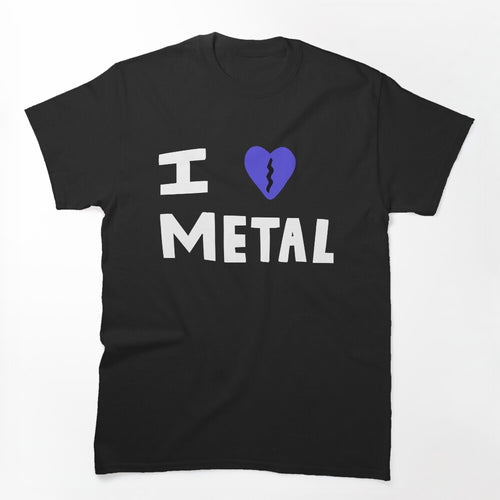 I Love Metal Elliott Smith Shirt