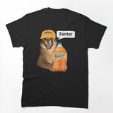 Demotivational Big Floppa Cat Meme Fanter Shirt