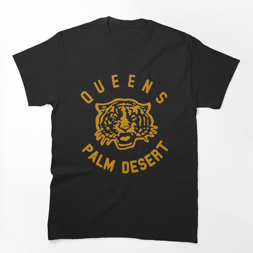 Vintage Style Rock Band Tiger Design Inspired By Queens Of The Stone Shirt