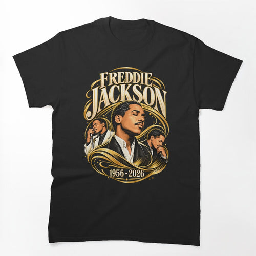 Freddie Jackson Ornate Portrait 1956 2026 Elegant Style Shirt