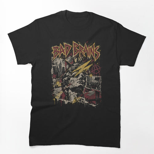 Bad Brains Hardcore Punk Rock Live Performance Grunge Art Shirt