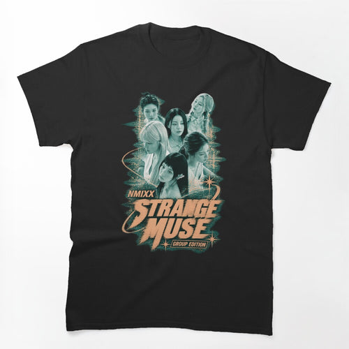 Cyberpunk NMIXX Strange Muse Group Visual Kpop Collection Shirt