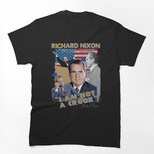 Richardd Nixonn 37th Presidentt Gangstaa Rap Band Bootleg Shirt