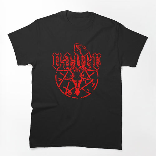 Red Silhouette And Threshold Band Shirt