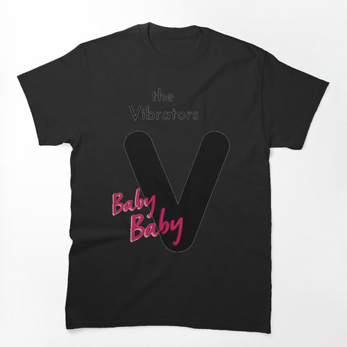 The Vibrators Baby Baby Retro Punk Rock Band Inspired Design Shirt