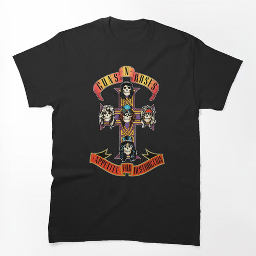 Guns N' Roses Appetite For Destruction Cross Shirt
