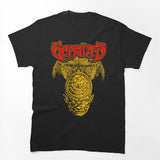 Death Metal With Red Typography Band Music Shirt