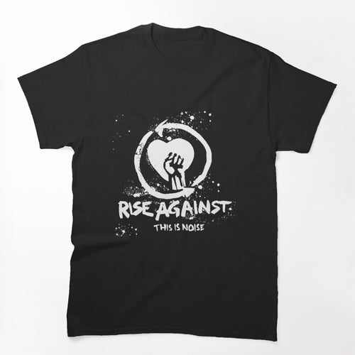Rise Against Logo Band Design Inspired By Punk Rock Music Fans Shirt