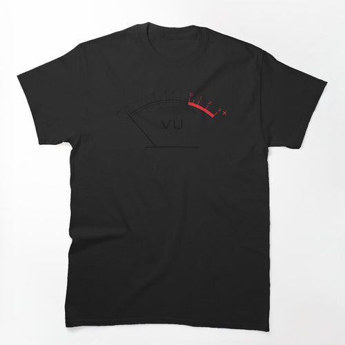 Retro VU Meter - Vintage Audio Sound Analog Music Shirt
