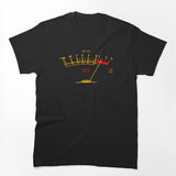 Volume VU Meter Vintage Audio Engineer Recording Studio Shirt