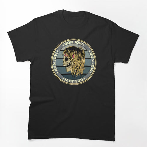 Bon Jovi Glam Skull Shirt