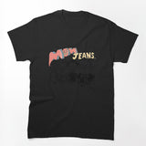 Line Art Style Emo Band Shirt