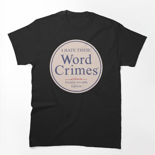 Word Crimes Shirt