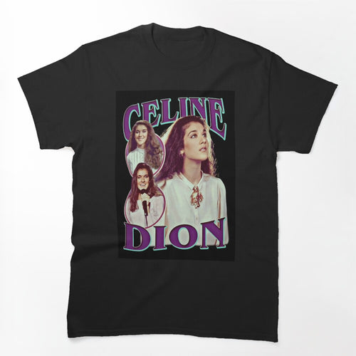 Celine Dion Vintage 90s Bootleg Rap Style Graphic Shirt
